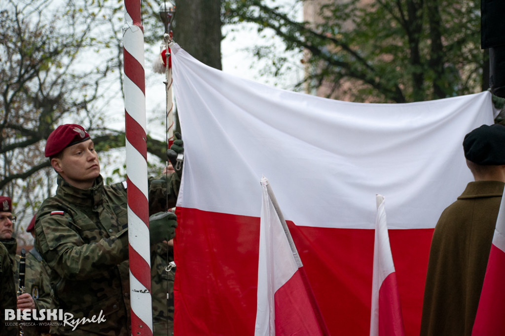 Bielsko-Biała upamiętniło rocznicę odzyskania niepodległości