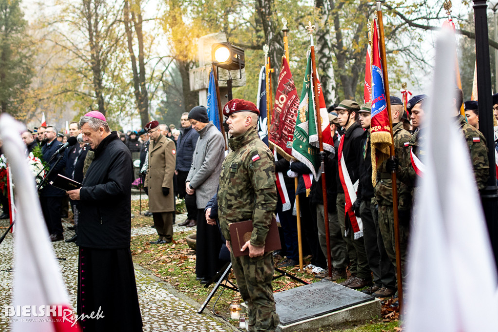 Bielsko-Biała upamiętniło rocznicę odzyskania niepodległości