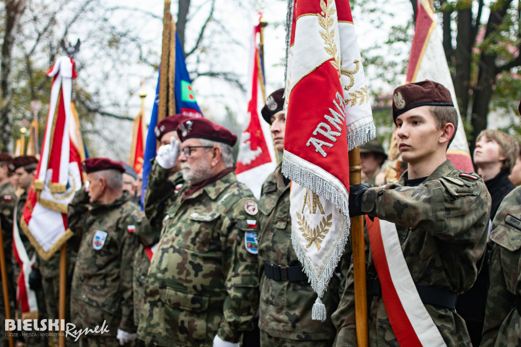 Bielsko-Biała upamiętniło rocznicę odzyskania niepodległości