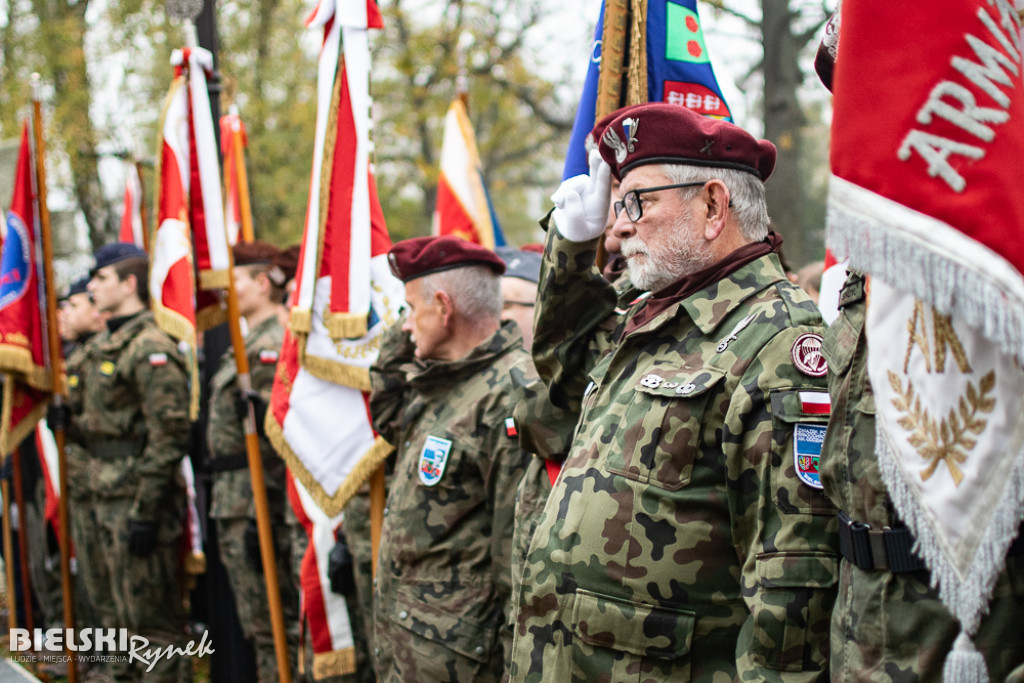 Bielsko-Biała upamiętniło rocznicę odzyskania niepodległości