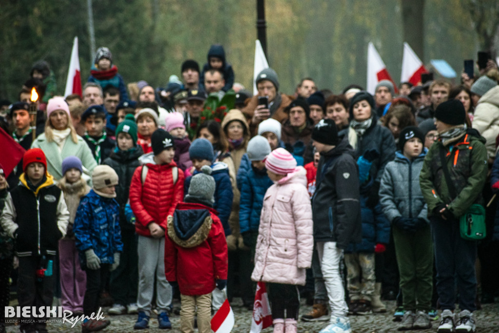 Bielsko-Biała upamiętniło rocznicę odzyskania niepodległości