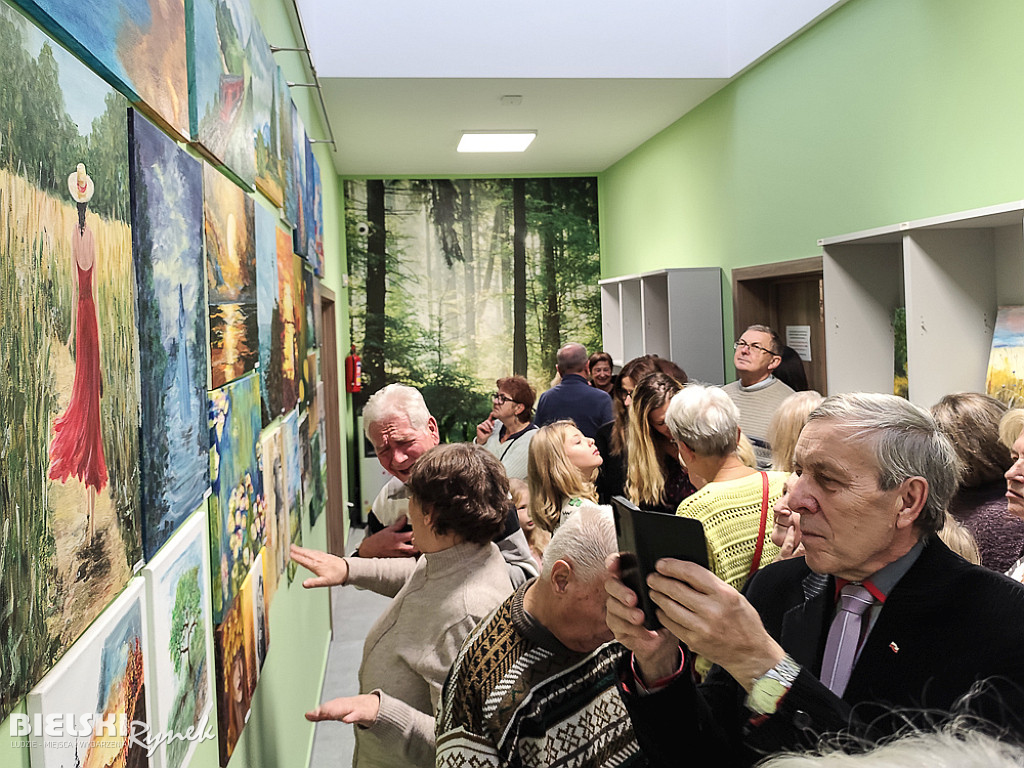 Debiut grupy malarskiej MOZAIKA w Centrum Seniora