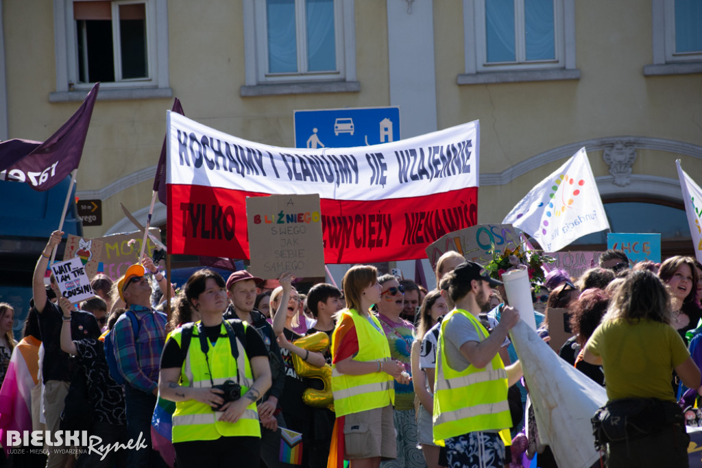 Ulicami Bielska-Białej przeszedł V Marsz Równości