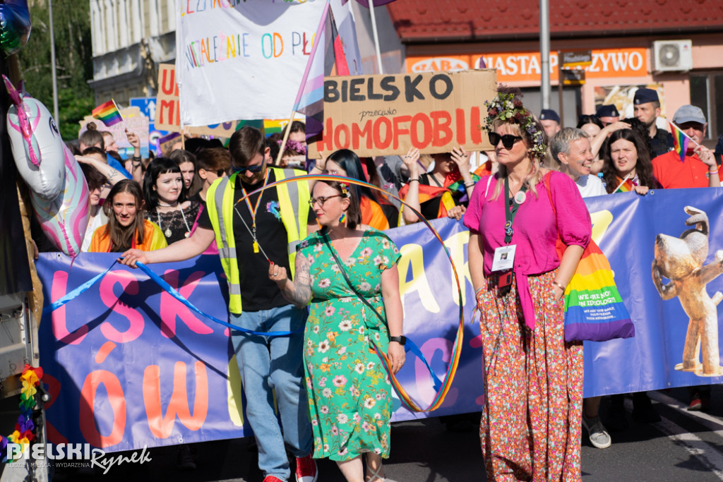Ulicami Bielska-Białej przeszedł V Marsz Równości