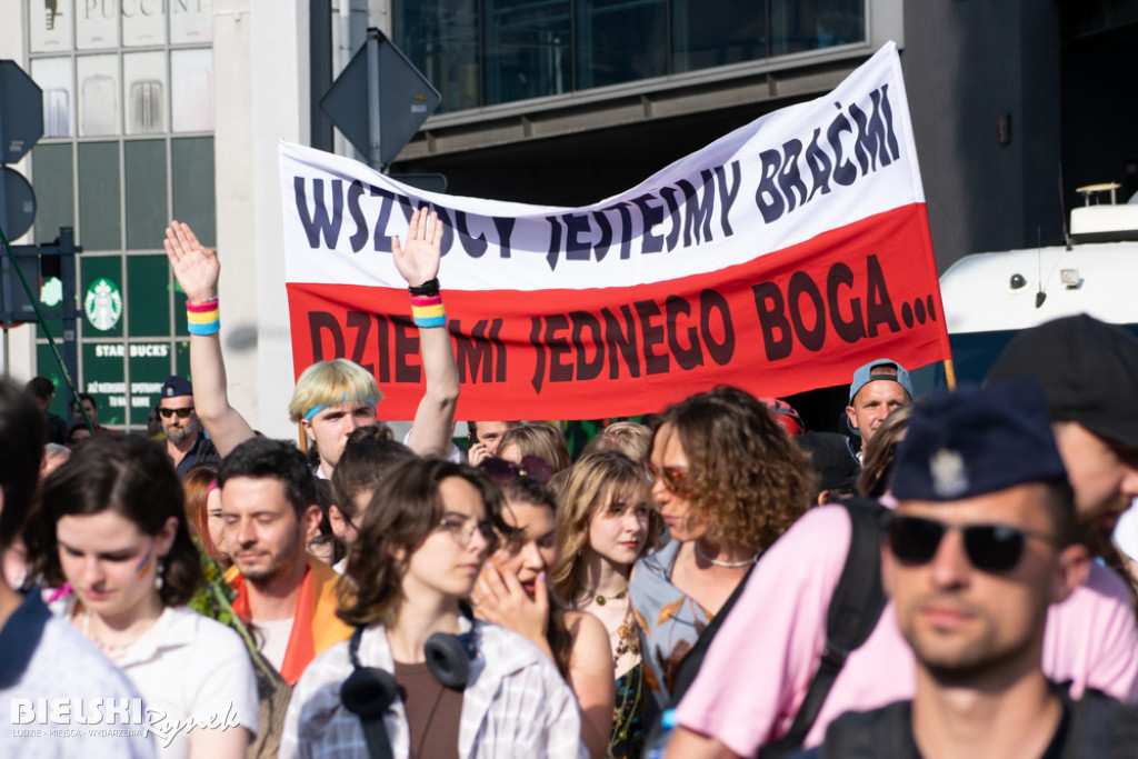 Ulicami Bielska-Białej przeszedł V Marsz Równości
