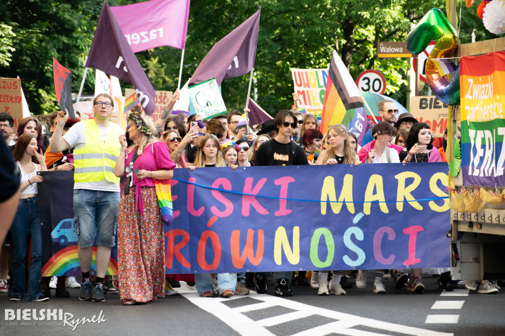 Ulicami Bielska-Białej przeszedł V Marsz Równości