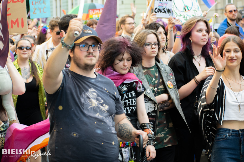 Ulicami Bielska-Białej przeszedł V Marsz Równości