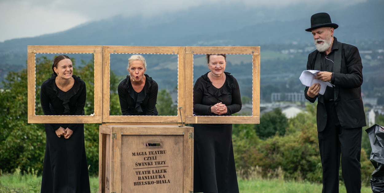 Teatr pod chmurami – „Trzy Świnki” na Wzgórzu Trzy Lipki