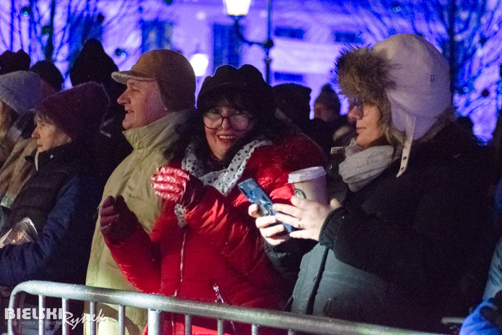 Sylwester w Bielsku-Białej. Nowy Rok powitany na placu Wojska Polskiego