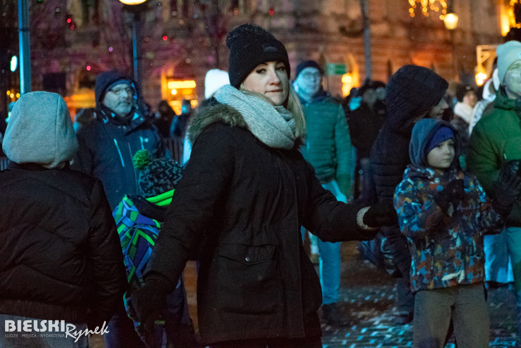Sylwester w Bielsku-Białej. Nowy Rok powitany na placu Wojska Polskiego