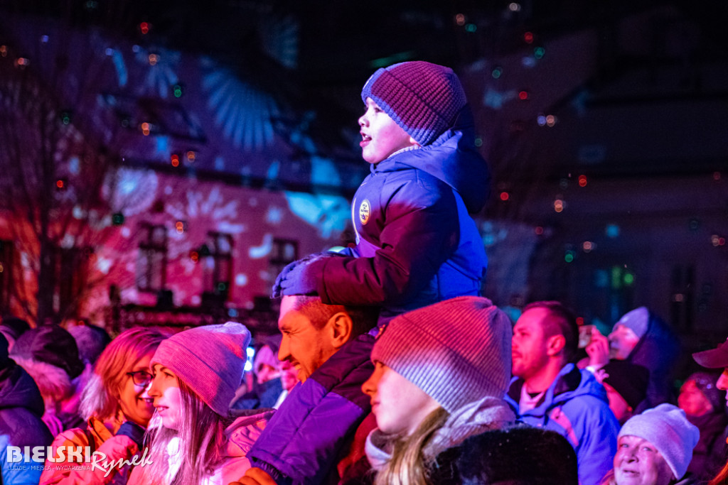 Sylwester w Bielsku-Białej. Nowy Rok powitany na placu Wojska Polskiego