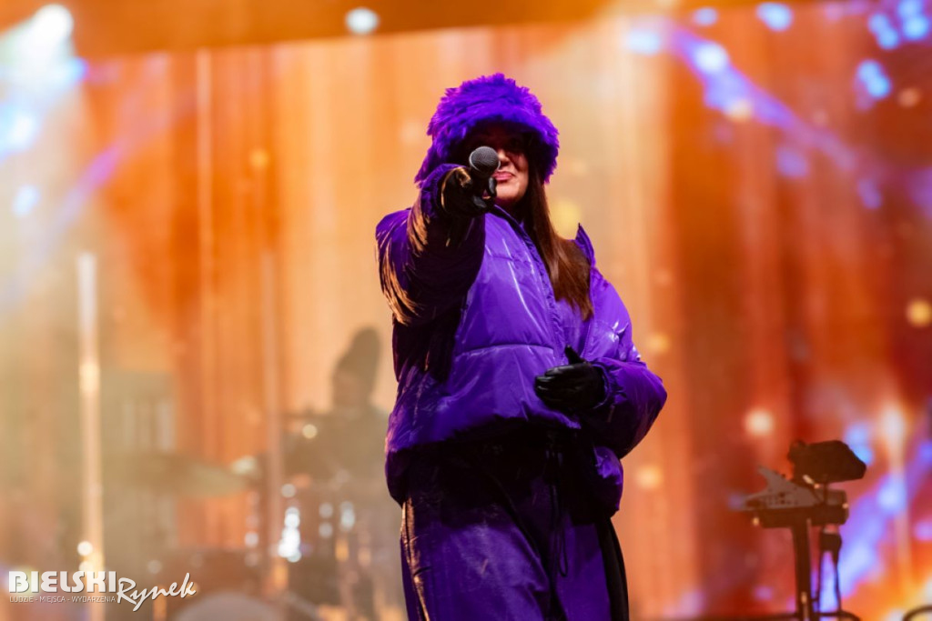 Sylwester w Bielsku-Białej. Nowy Rok powitany na placu Wojska Polskiego