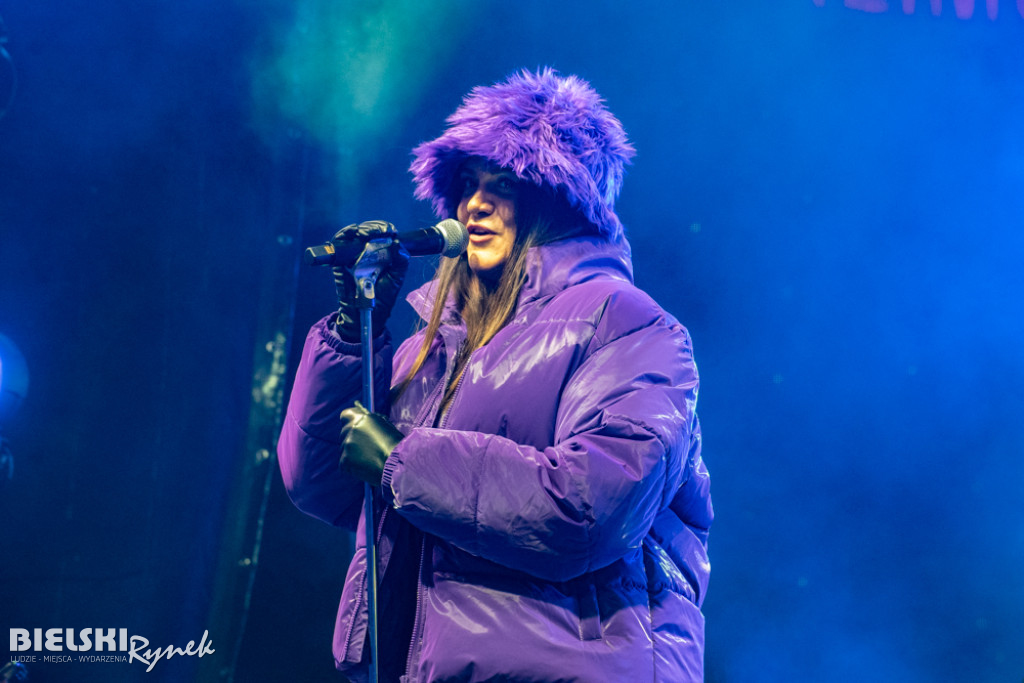 Sylwester w Bielsku-Białej. Nowy Rok powitany na placu Wojska Polskiego