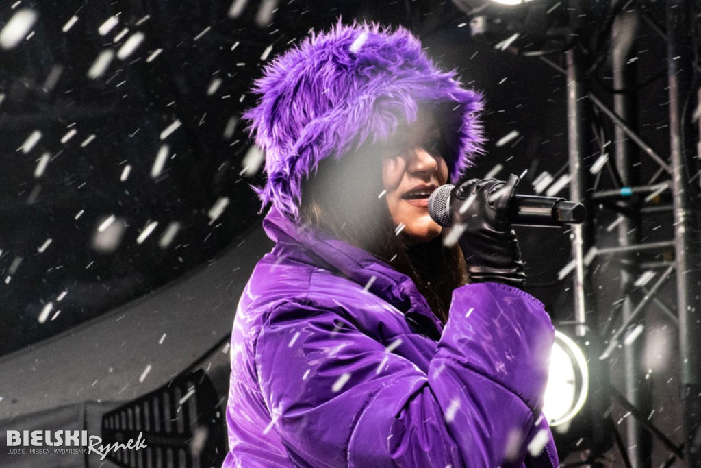 Sylwester w Bielsku-Białej. Nowy Rok powitany na placu Wojska Polskiego