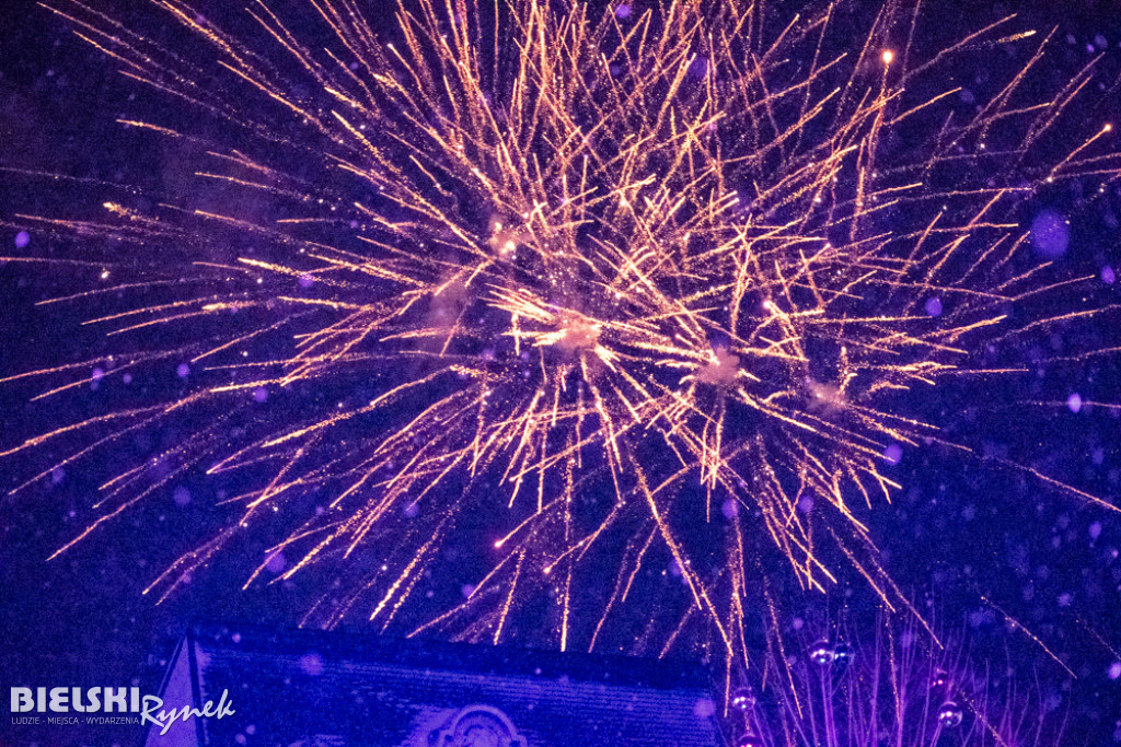 Sylwester w Bielsku-Białej. Nowy Rok powitany na placu Wojska Polskiego