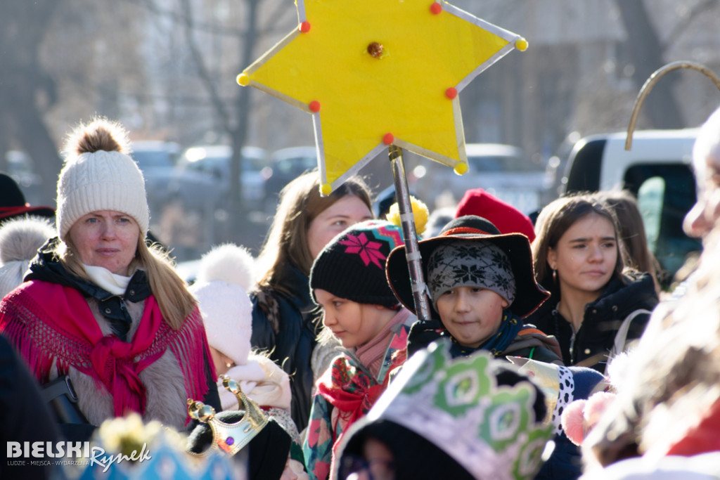 Kolędowanie na ulicach Bielska-Białej