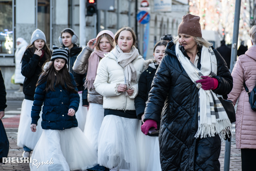 Kolędowanie na ulicach Bielska-Białej