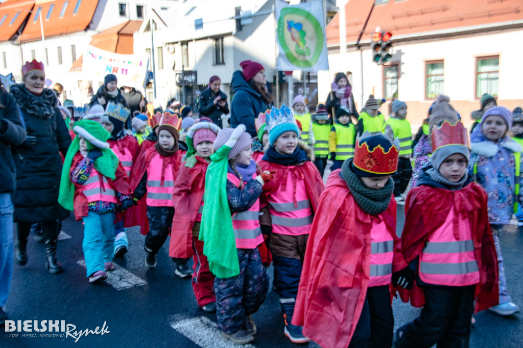 Kolędowanie na ulicach Bielska-Białej