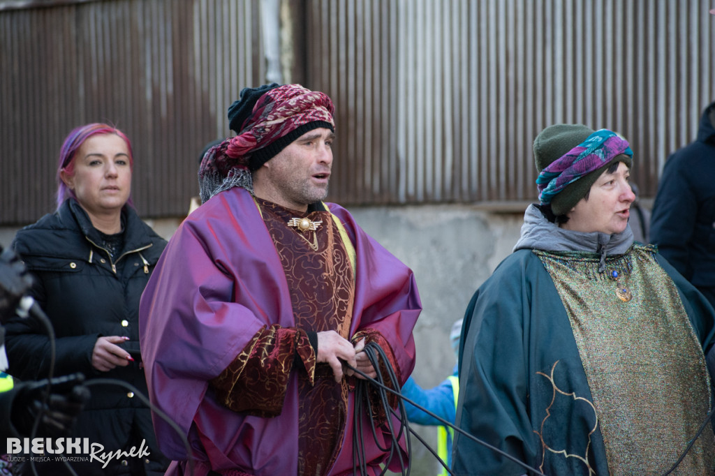 Kolędowanie na ulicach Bielska-Białej