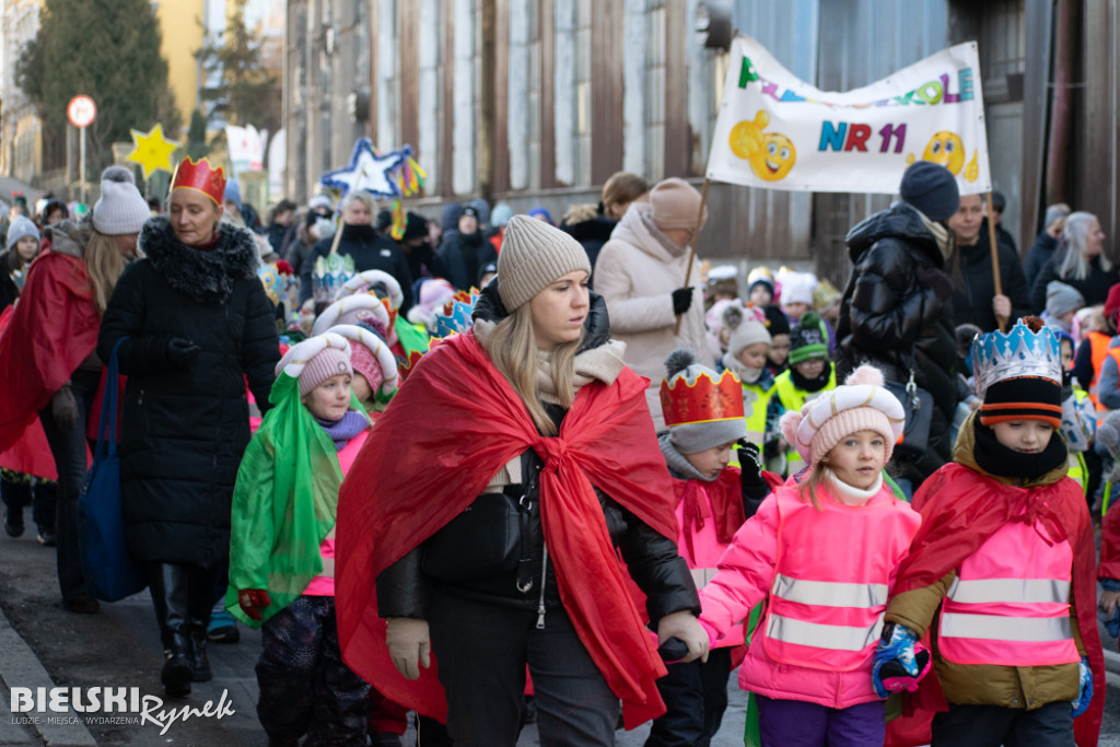 Kolędowanie na ulicach Bielska-Białej