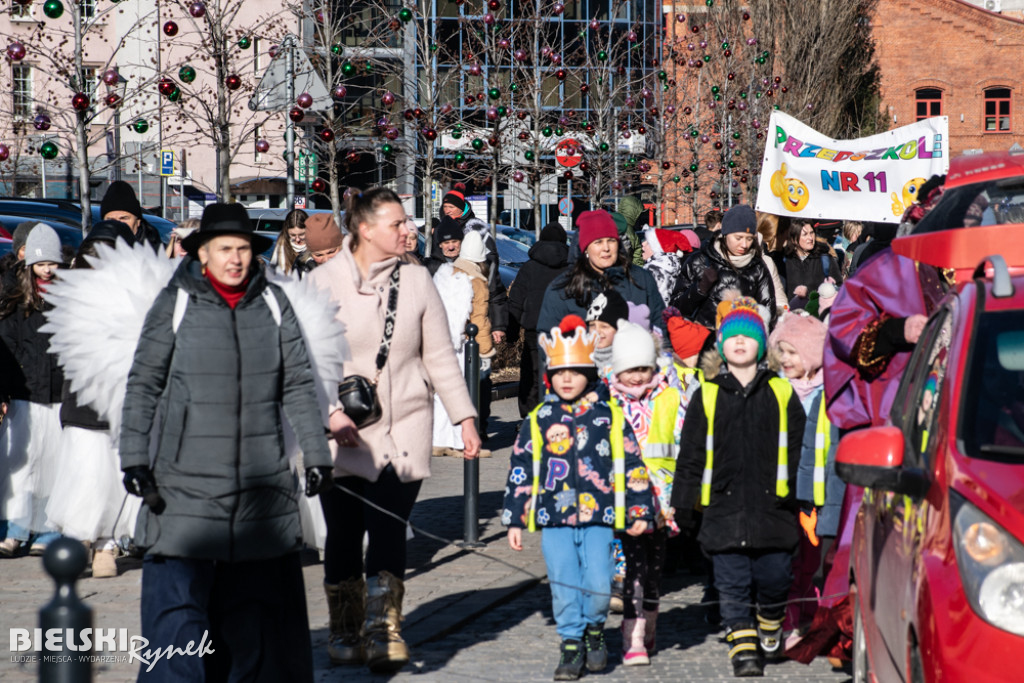 Kolędowanie na ulicach Bielska-Białej