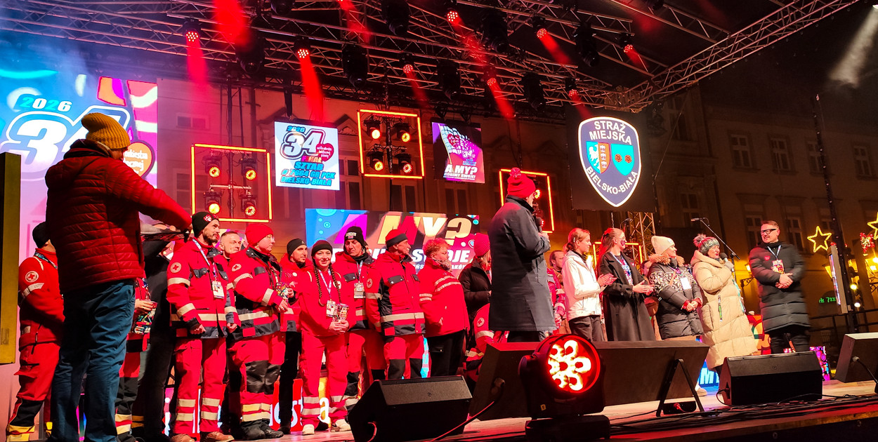 Bielsko-Biała po raz kolejny zagrało z WOŚP. Finał na Starówce