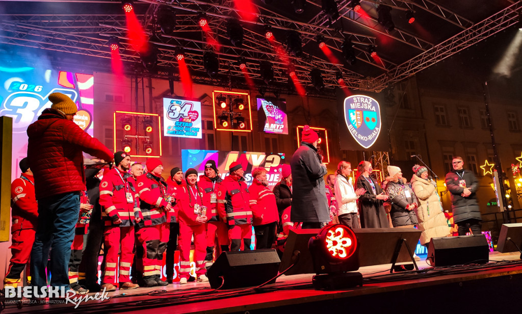 Bielsko-Biała po raz kolejny zagrało z WOŚP. Finał na Starówce