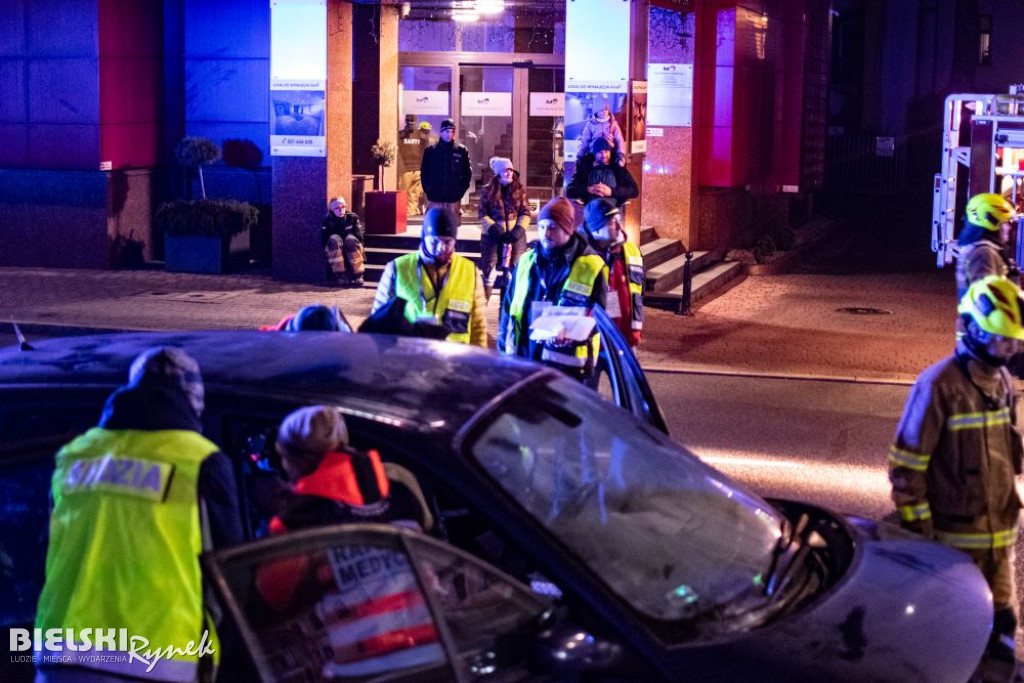 Nocne zawody załóg Ratownictwa Medycznego w Bielsku-Białej
