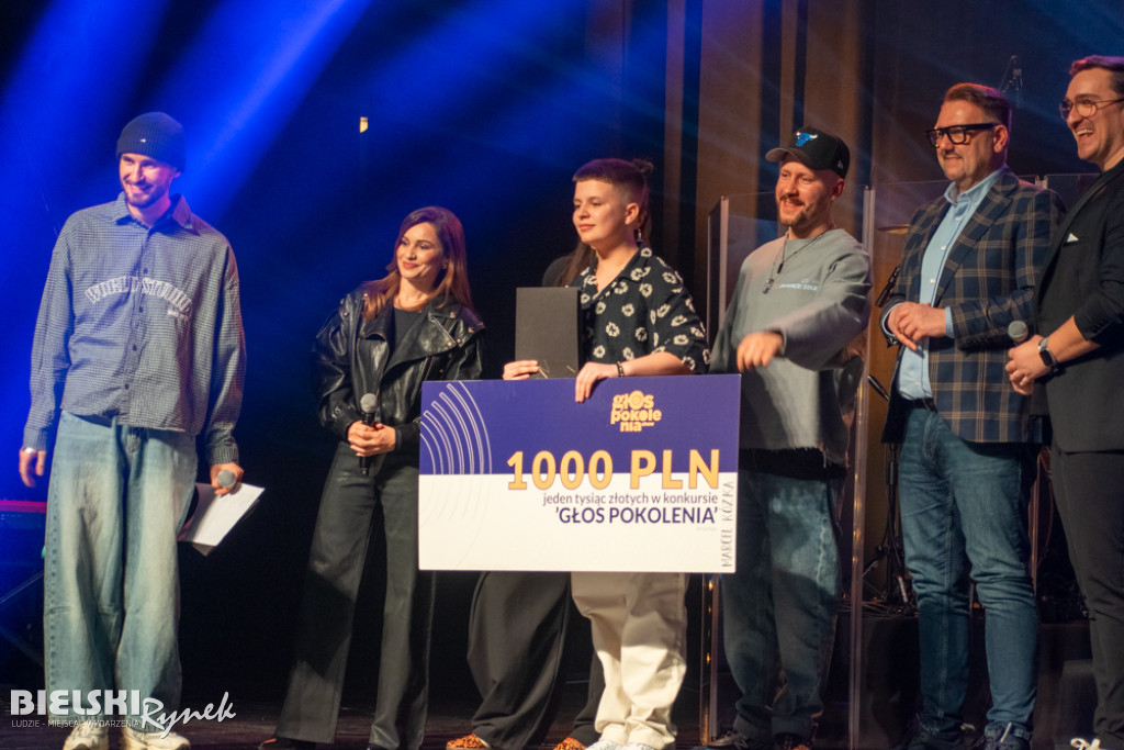 GŁOS POKOLENIA - koncert laureatów w Bielskim Centrum Kultury