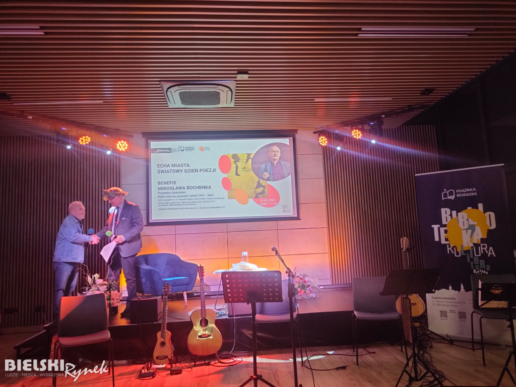 Benefis Mirosława Bochenka w Książnicy Beskidzkiej