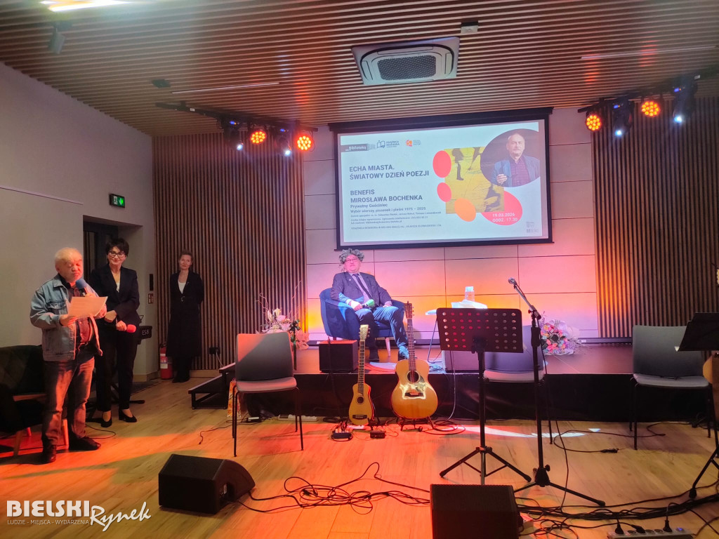 Benefis Mirosława Bochenka w Książnicy Beskidzkiej