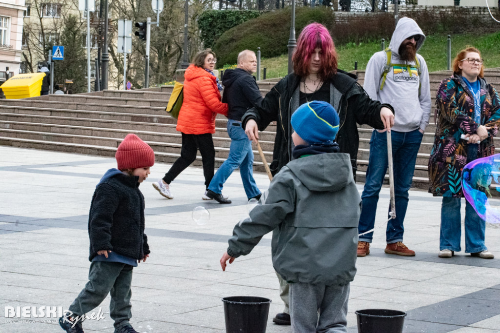 Street party przeciwko rasizmowi