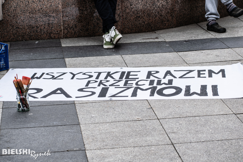 Street party przeciwko rasizmowi