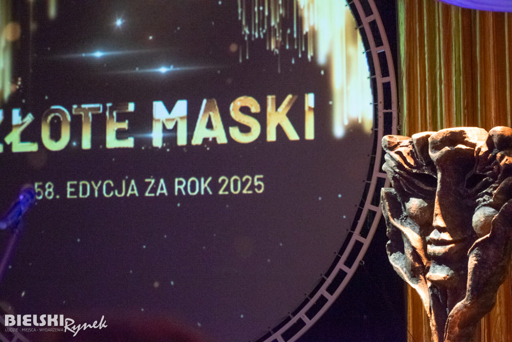 ZŁOTE MASKI 2025 - gala w Teatrze Polskim w Bielsku-Białej