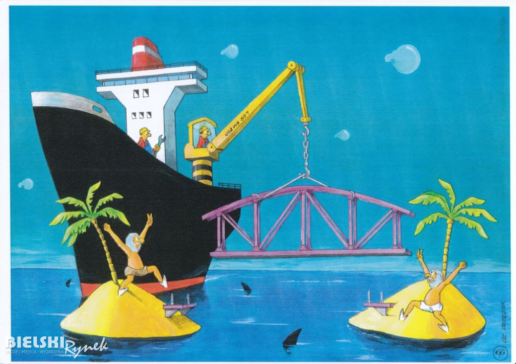 Czesław Przęzak - wystawa rysunku satyrycznego