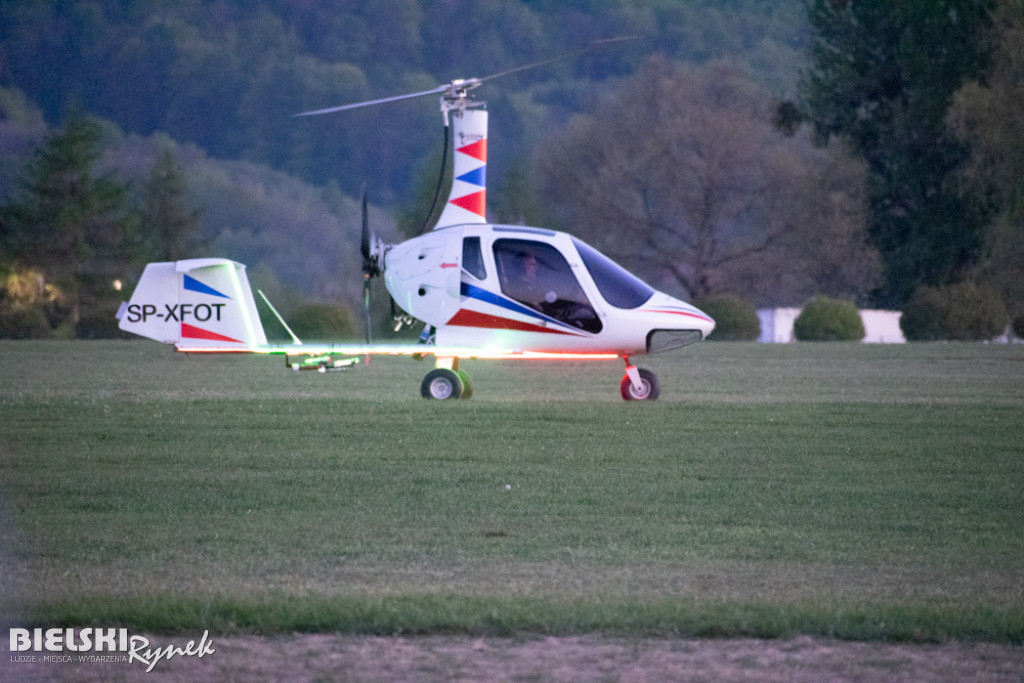 Ogień na niebie podczas Aerosplotów