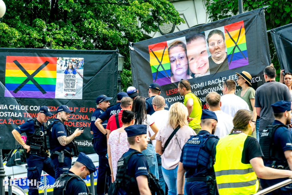 Tęczowy Marsz Równości w Bielsku-Białej