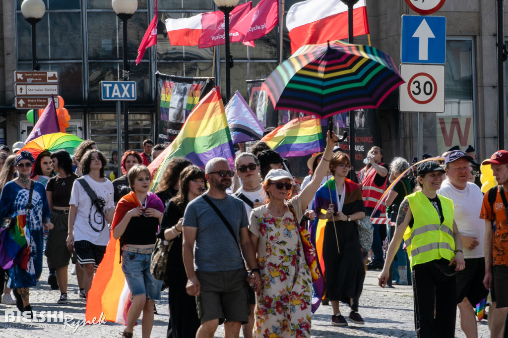 Tęczowy Marsz Równości w Bielsku-Białej