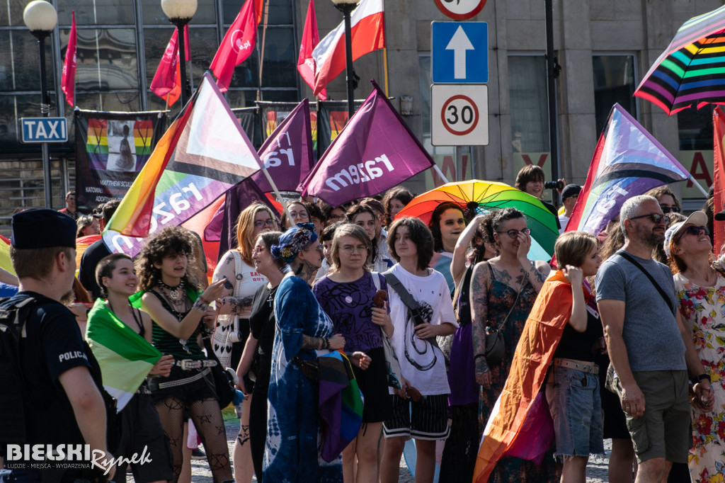 Tęczowy Marsz Równości w Bielsku-Białej