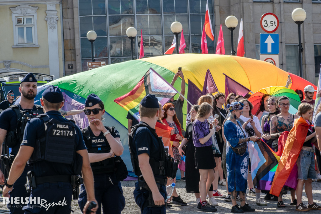 Tęczowy Marsz Równości w Bielsku-Białej