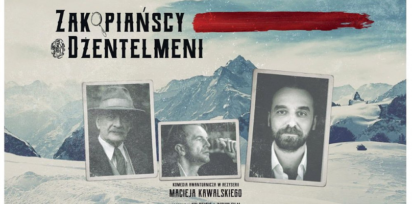 Plakat z filmu Zakopiańscy dżentelmeni