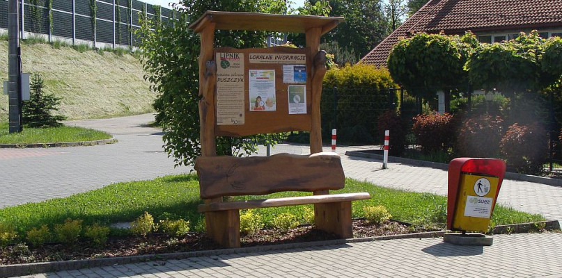 Lipnik - ławeczka Sowa