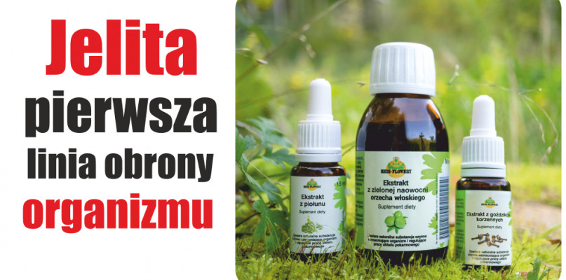 Odpowiednio skomponowany zestaw ekstraktów ziołowych z zielonego orzecha, goździków i piołunu oczyszcza jelita z nieproszonych gości, zgromadzonych złogów pokarmowych i toksyn.