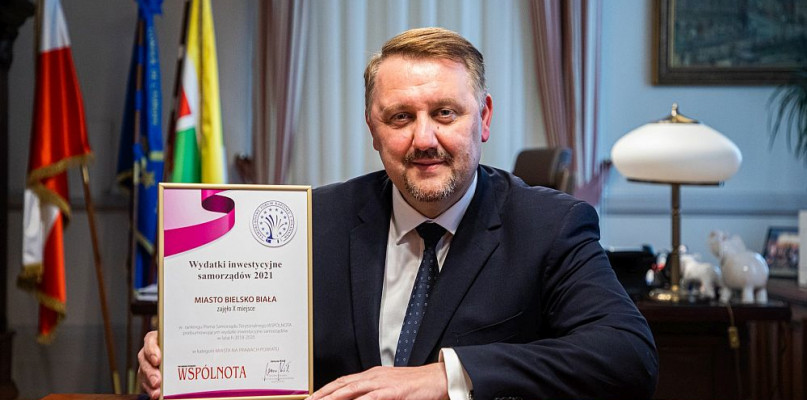 Bielsko-Biała na dziesiątym miejscu w rankingu inwestycji samorządowych