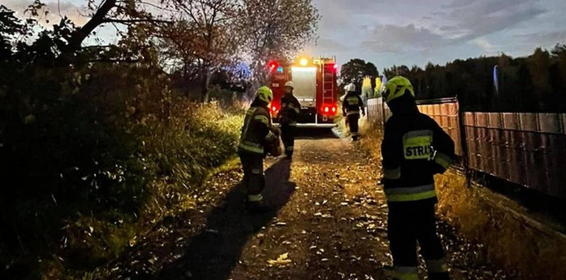 Strażacy usuwają skutki wichury