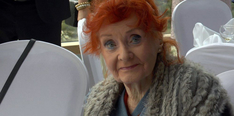 fot. Roman Anusiewicz. Barbara Krafftówna podczas benefisu Franciszka Pieczki