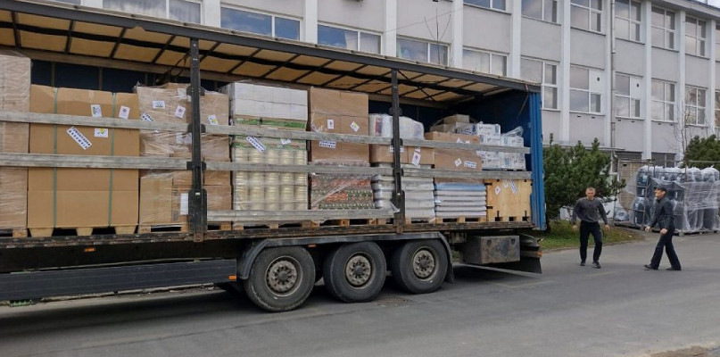 Kolejny tir z darami wyruszył do Ukrainy