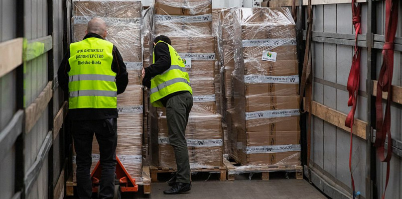 Partnerstwo sprawdza się w trudnych chwilach. Kolejny transport darów z Wolfsburga
