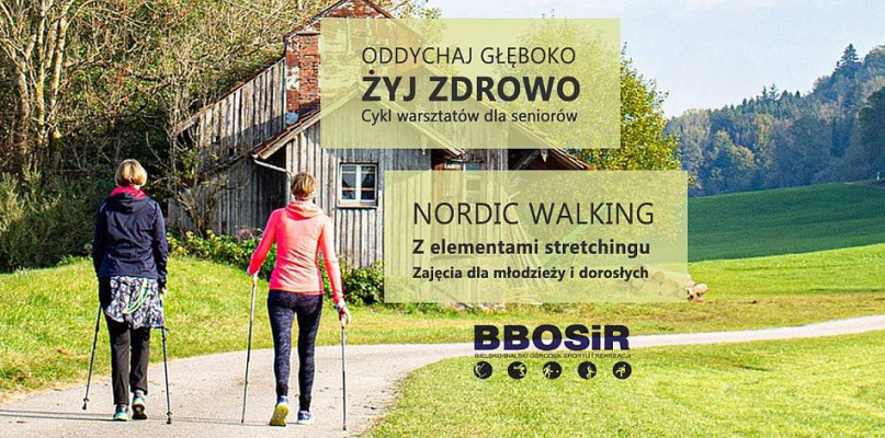 Warsztaty nordic walking dla seniorów już od środy
