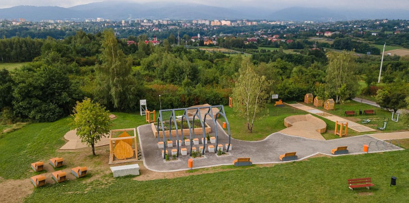 fot. P. Sowa / wydz. prasowy UM / Nowy wygląd wzgórza Trzy Lipki